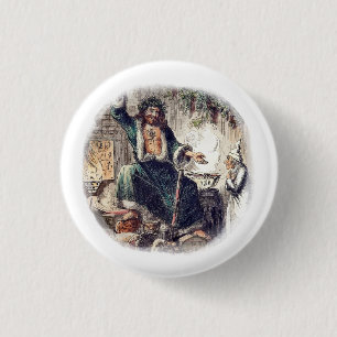 Geist-Weihnachtsgeschenk mit Scrooge Button