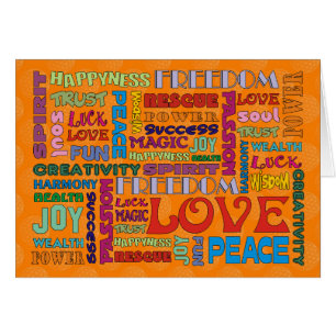 Geist Worte/Bejahungen Blume des Lebens