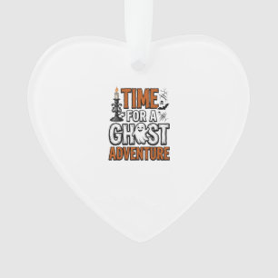 Geister-Abenteuer-Halloween-Vintage-Typografie-Des Ornament