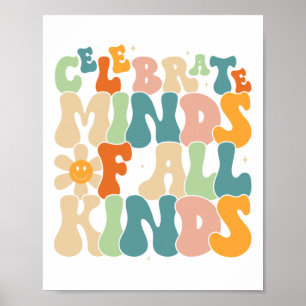 Geister aller Art Psychische Gesundheit Autismus-B Poster