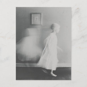 Geister auf Film Vintage-Fotografie Postkarte