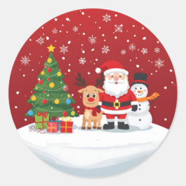 Geister aufhellen runder aufkleber