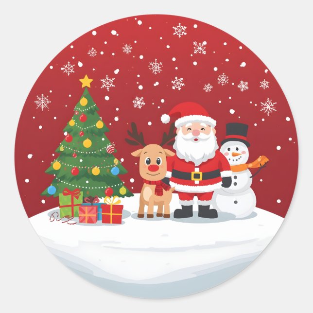 Geister aufhellen runder aufkleber (Vorderseite)