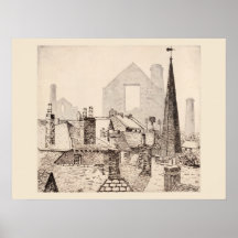 Geister Cornwall Druck, Eleanor M Hughes Nachdruck
