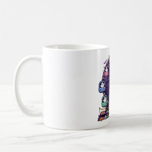 Geister-Ferrisrad-Geisterkarneval-Kunst Kaffeetasse