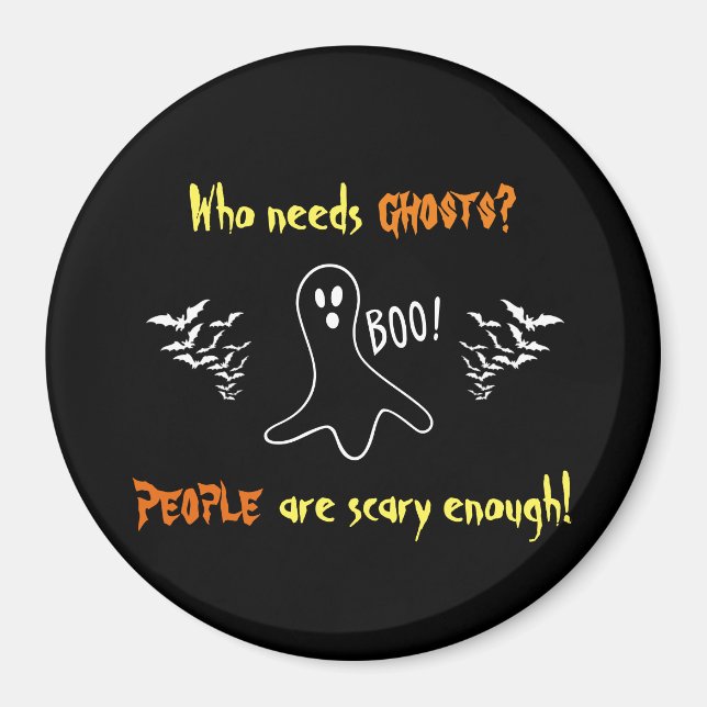 Geister gegen Menschen Magnet (Vorne)