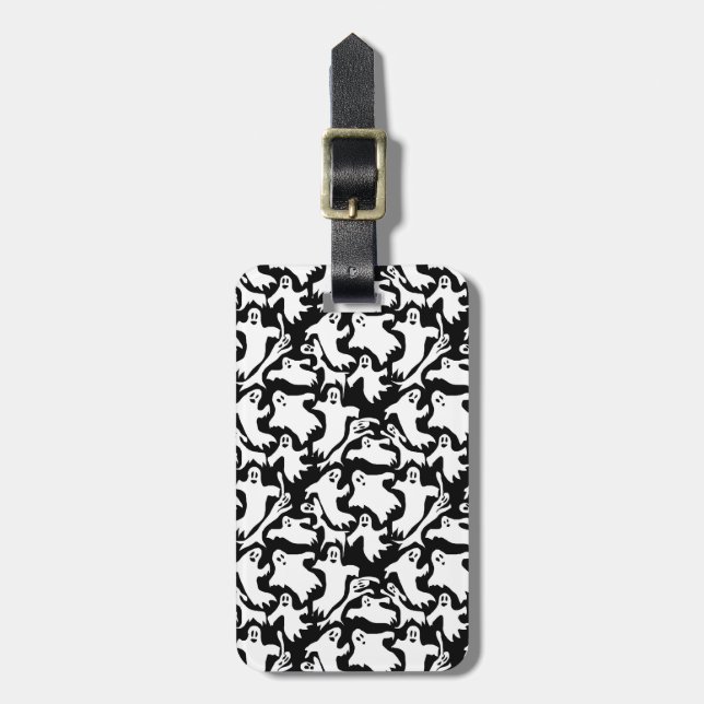 Geister Gepäckanhänger (Vorderseite vertikal)