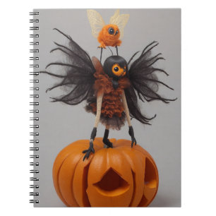 Geister & Goblins Gruseliges Halloween-Notizbuch Notizblock