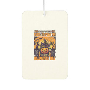 Geister Goblins Halloween Komm Spielen Oktober Ver Autolufterfrischer