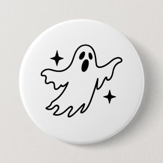 Geister Halloween Button