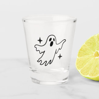 Geister Halloween Schnapsglas