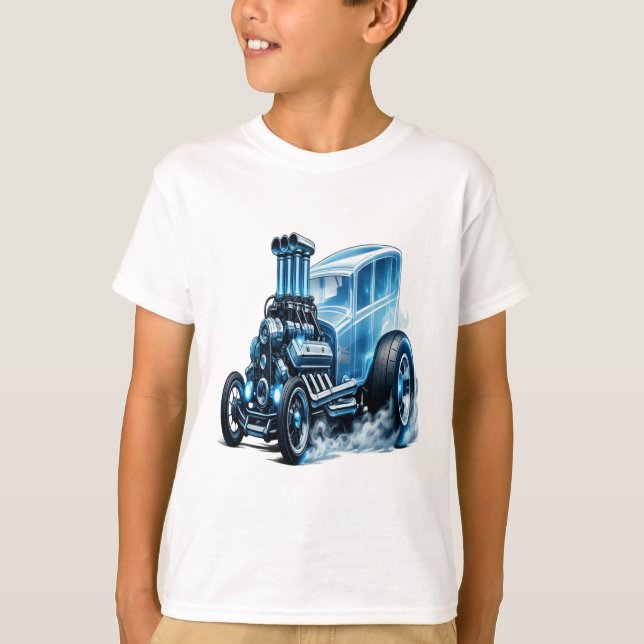 Geister-Hot Rod T-Shirt (Vorderseite)