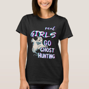 Geister Mädchen Verfolgte Geister Jäger Geist Jage T-Shirt