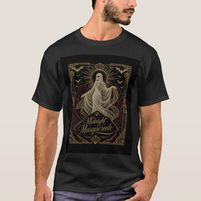 Geister-Midnight-Masquerade T-Shirt (Vorderseite)