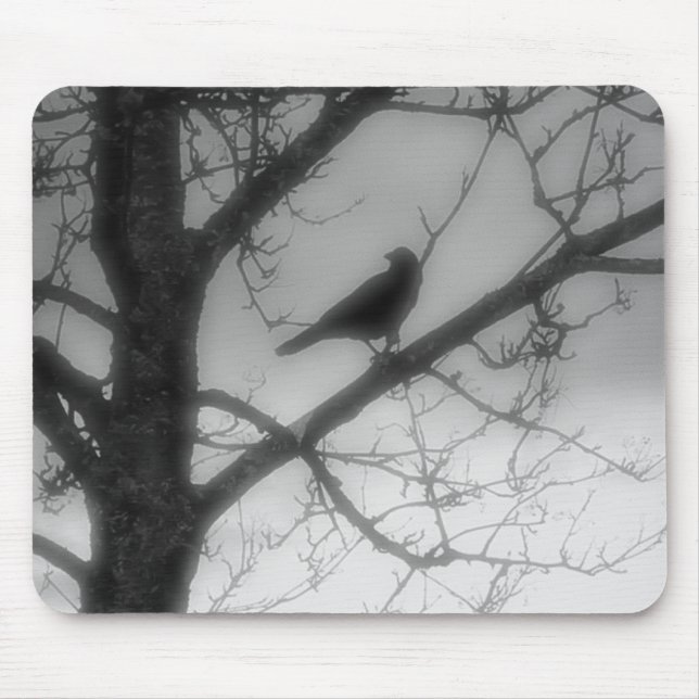 Geister-Raben-Mauspad Mousepad (Vorne)