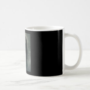 Geister rotes Herz Hand gruseliges Gesicht Horrorp Kaffeetasse