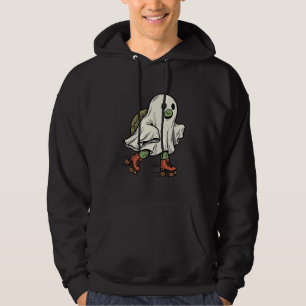 Geister-Schildkröte-Rollschuhfahren Vintage-Hallow Hoodie