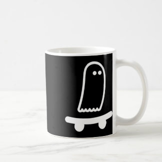 Geister Skateboard Faules Halloween Kostüm Lustige Kaffeetasse