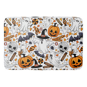 Geister Spooky und gruselige Niedliche Monster Badematte