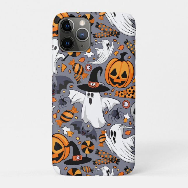 Geister Spooky und gruselige Niedliche Monster Case-Mate iPhone Hülle (Rückseite)