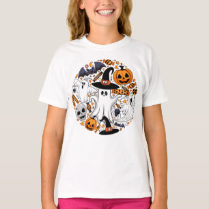 Geister Spooky und gruselige Niedliche Monster T-Shirt