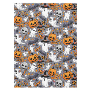 Geister Spooky und gruselige Niedliche Monster Tischdecke