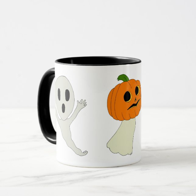 Geister Tasse (Vorderseite Links)