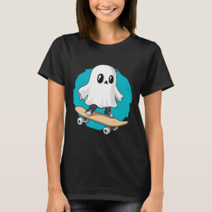 Geister Trippy Vaporwave Halloween Techno Rave Edm T-Shirt