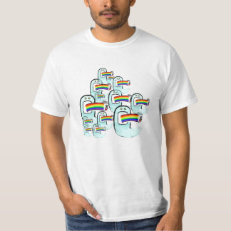 Geister u. Regenbogen T-Shirt