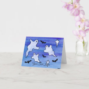 Geister und Fledermäuse Karte