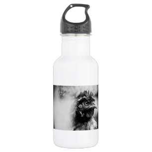 Geister und Hühner 2 Edelstahlflasche