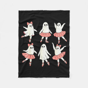 Geisterballerina Ballett Tanzlehrer Halloween-Kost Fleecedecke