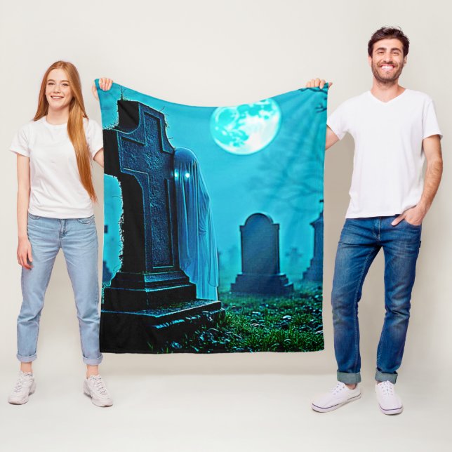 Geisterbild Fleecedecke (Beispiel)
