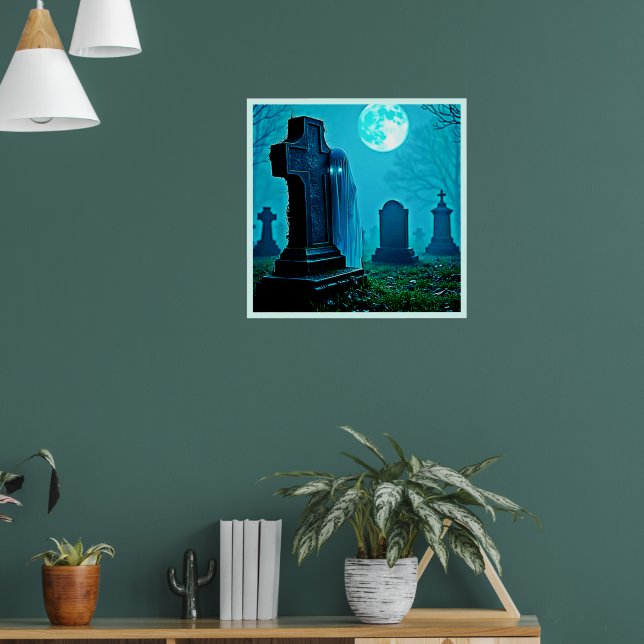 Geisterbild Poster (Wohnzimmer 1)