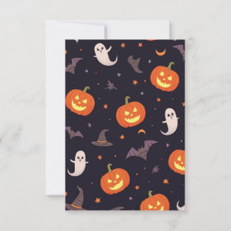 Geistergrüße: Bewitchte Stationery-Set Dankeskarte