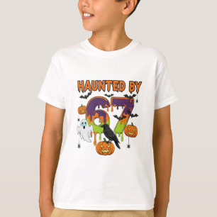 Geisterhafte 67 Meme Six Seven 6-7 Lustiger Intern T-Shirt