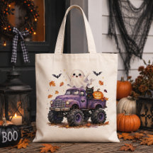 Geisterhafte schwarze Katze Halloween-Monstertruck
