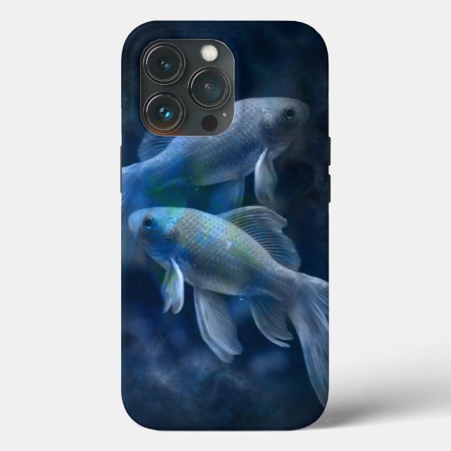 Geisterhafter Goldfisch Case-Mate iPhone Hülle (Rückseite)