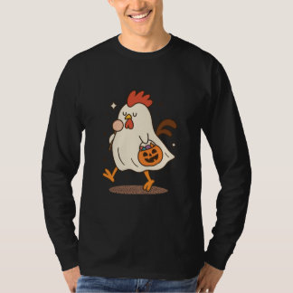 Geisterhahn Halloween T-Shirt