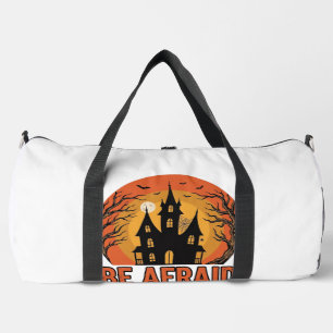 Geisterhaus Hab Angst Vintage Halloween Design_1 Duffle Bag
