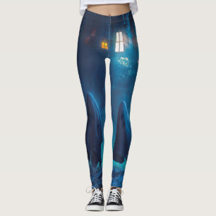 Geisterhaus-Leggings Leggings