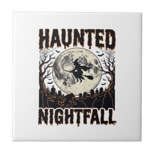 Geisterhemd Nacht Vintage Gravur Halloween De Fliese