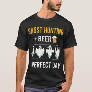 Geisterjagd Paranormal am Bier-Tag T-Shirt