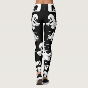 Geisterjagd Paranormal Ermittler laufen schneller Leggings
