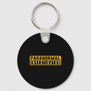Geisterjagdparanormaler Ermittler Schlüsselanhänger
