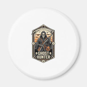 Geisterjäger-Shirt Vintage Sensenmann Halloween-De Magnet