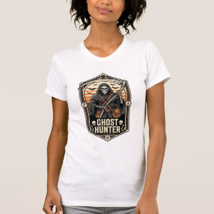 Geisterjäger-Shirt Vintage-Sensenmann Halloween-De T-Shirt
