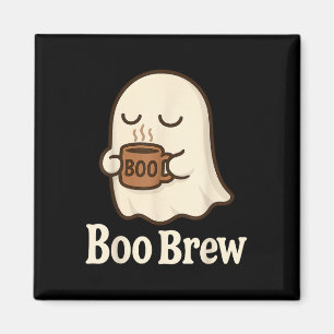 Geisterkaffee Süß Lustiger Halloween Trinken Koffe Magnet