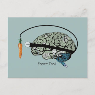 Geisterkarte Postkarte