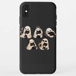 Geisterkatze Cozy Halloween Duo Case-Mate iPhone Hülle